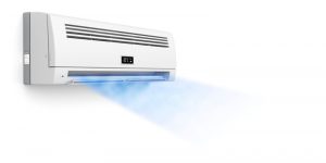 ductless-ac-blowing-cold-air